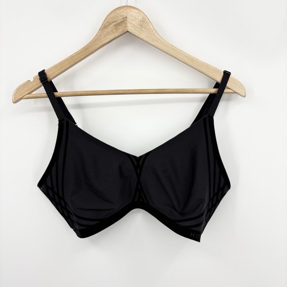 Honeylove Bra Women Large Wireless Silhouette Vamp Velvet Seamless Comfy Stretch